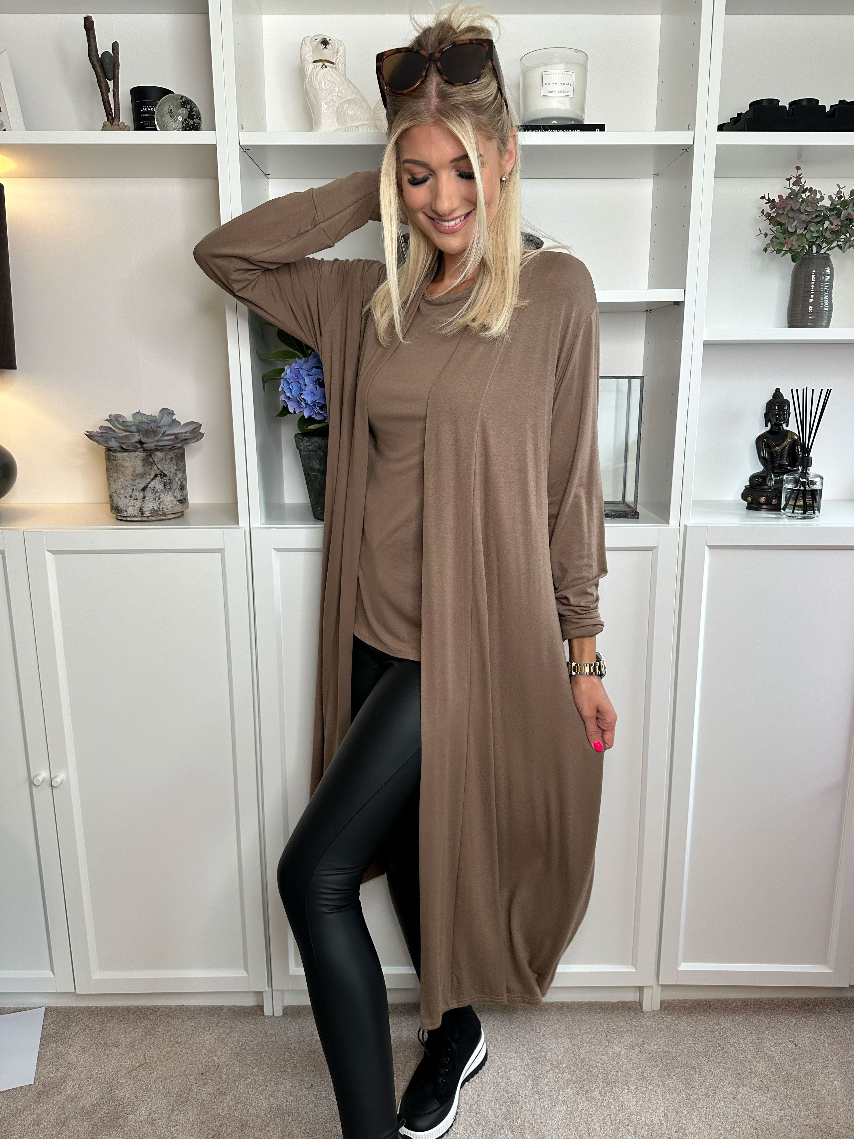 Mikkala - Lang basic cardigan (bestseller)